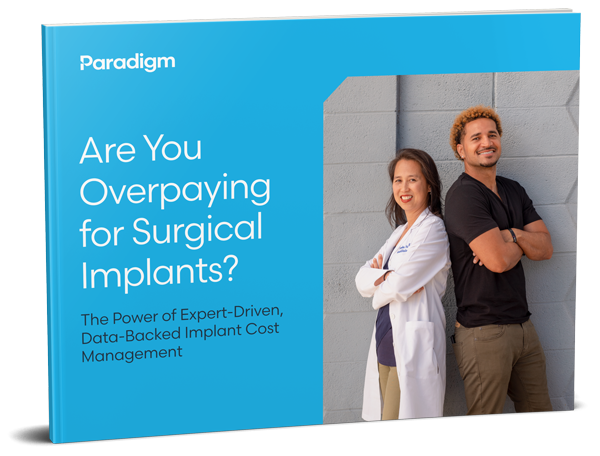 Are You Overpaying For Surgical Implants eBook Cover