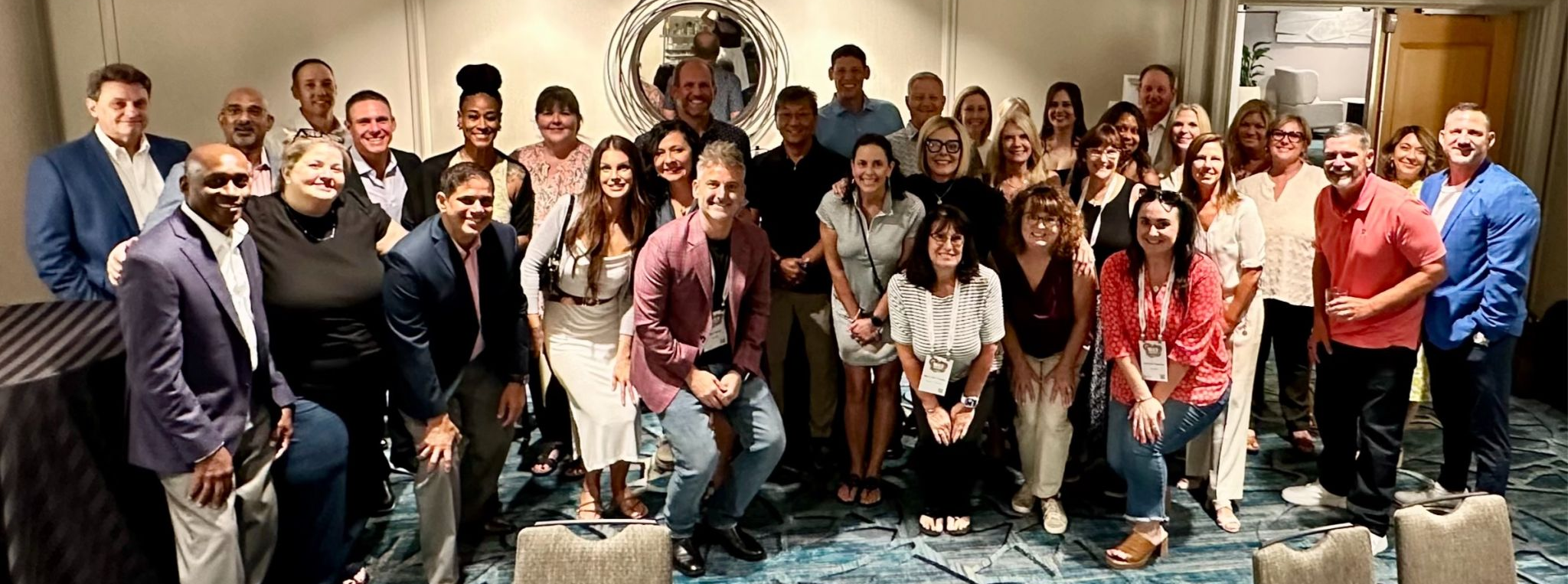 The Paradigm team ready for the week!