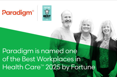Paradigm named to best workplaces in healthcare 2025