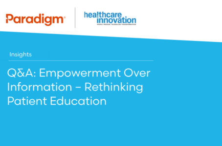 Healthcare Innovation article