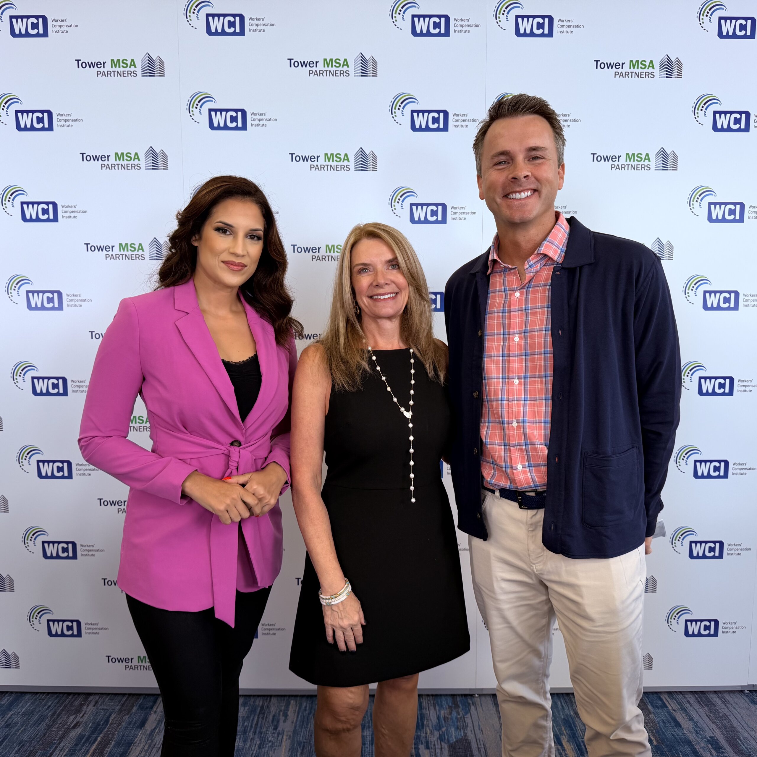 Lea Wagner and Nic Rizer at WCI TV interview